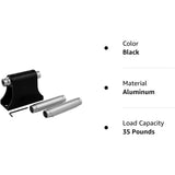 Truck Bed Bike Rack Carrier Fork Mount - Thru-Axle Mount (15x100, 12x100, 15x110) - Bolt-On Bicycle Truck Bed/Storage Solution