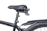 Bicycle Saddle Mount Water Bottle Cage – Dual Bottle Holder with CO2 Cartridge Storage, Universal Fit